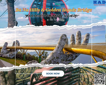 Ba Na Hills & Golden Hands Bridge Day Trip