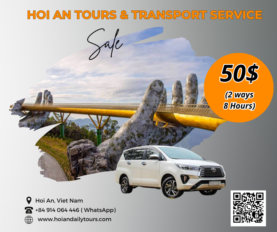 Hoi An City – Ba Na Hills & Golden Hands Bridge ( Round Trip/ 8 hours)